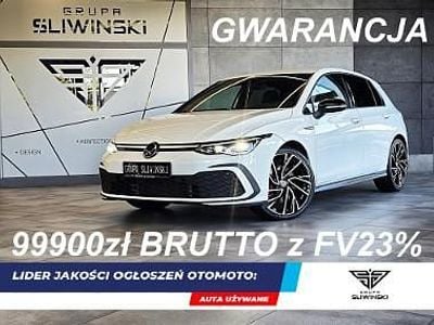 Biały Używany 2021 VW Golf VIII GTI Hatchback | 99 900 zł (Uczciwa cena)
