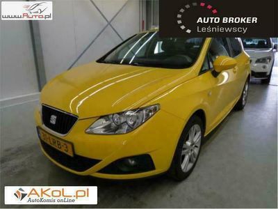 Używany Seat Ibiza 105 KM (77 kW) 2010 Żółty Hatchback