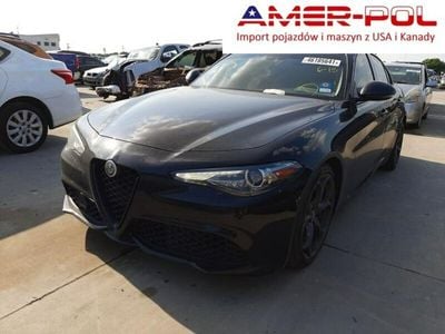 Używany Alfa Romeo Giulia 280 KM (205 kW) 2019 Czarny Sedan/Limuzyna