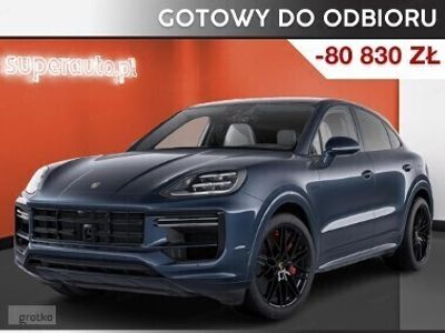 używany Porsche Cayenne Turbo II Coupe E-Hybrid 3.0 (599KM) | Burmester 3D + Kamera 360 + Tempo