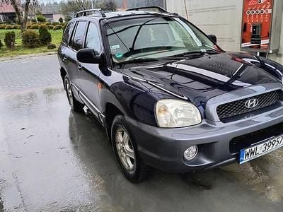Niebieski Używany 2005 Hyundai Santa Fe SUV | 3800 zł