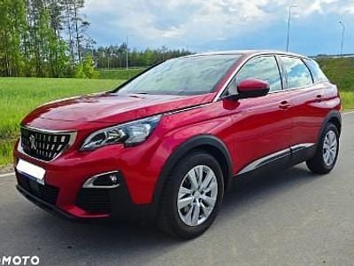 Czerwony Używany 2019 Peugeot 3008 SUV | 50 000 zł (Dobra cena)
