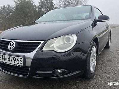 Czarny Używany 2007 VW Eos Kabriolet | 12 900 zł