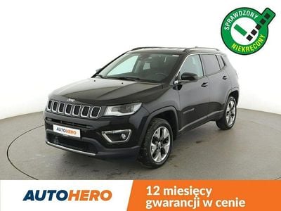 Czarny Używany 2020 Jeep Compass Limited SUV | 75 200 zł