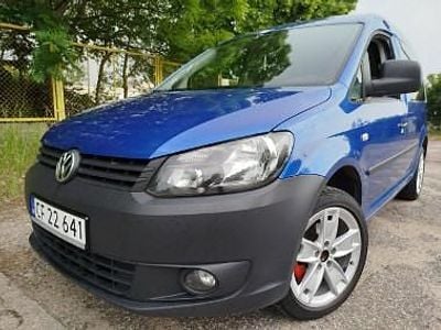 Niebieski Używany 2014 VW Caddy Minivan | 12 500 zł