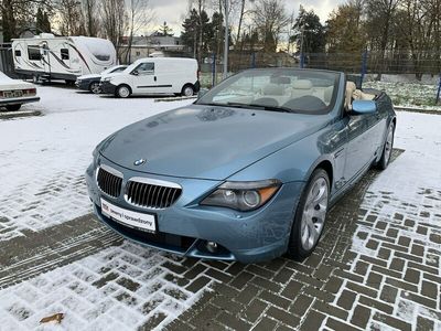 Niebieski Używany 2006 BMW 650 Cabriolet Kabriolet | 78 000 zł