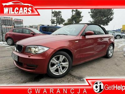 Używany BMW 118 Cabriolet 143 KM (105 kW) 2009 Czerwony Kabriolet