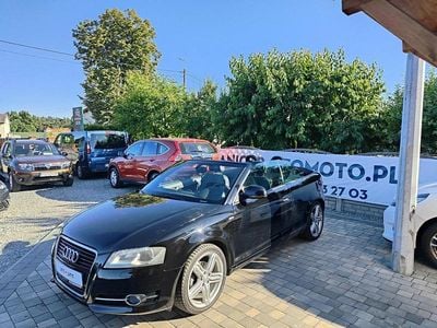 używany Audi A3 Cabriolet II (8P) 2.0 TDI S-line 140 KM Zarejestrowany Oryginalny Przebieg