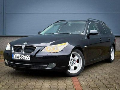 Używany BMW 520 163 KM (119 kW) 2008 Czarny (metalik, perła) Kombi