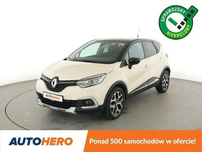 Biały Używany 2018 Renault Captur Bose Edition SUV | 43 900 zł (Uczciwa cena)
