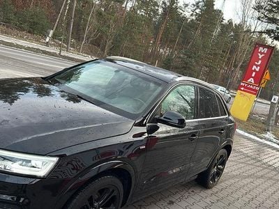 Używany Audi Q3 S-Line 2016 Czarny SUV