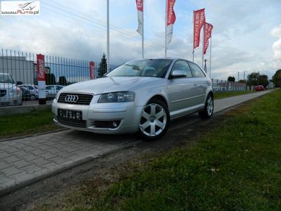 Srebrnymetallic Używany 2003 Audi A3 Hatchback | 17 700 zł