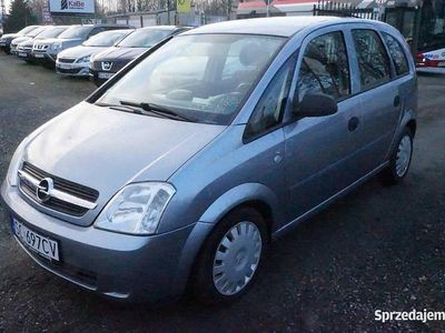 Srebrny Używany 2003 Opel Meriva Minivan | 8500 zł (Drogi)