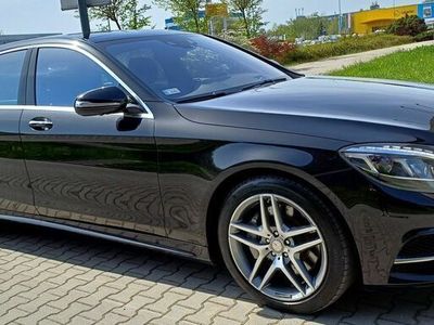 używany Mercedes S500L 4Matic Pakiet i Stylig AMG+1WŁ+ ASO+TV+DVD