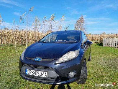 Czarny Używany 2008 Ford Fiesta | 9500 zł