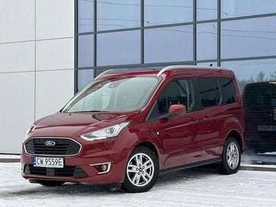 używany Ford Tourneo Connect 1Ręka SalonPL 2kpl.opon Kamera Panorama Asystent GrzanyFotel GWARANCJA