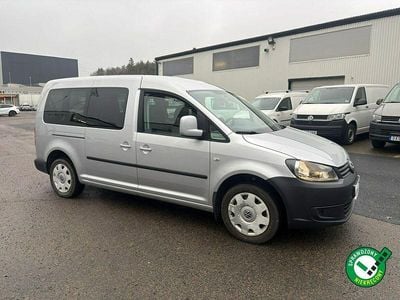 Biały Używany 2014 VW Caddy Maxi Minivan | 49 900 zł