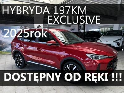 Nowe MG ZS Exclusive 197 KM (144 kW) 2025 Czerwony Sedan/Limuzyna