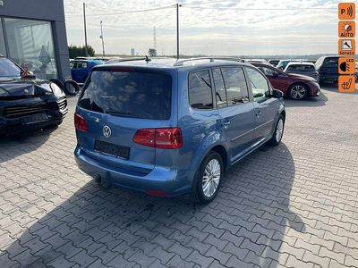 Niebieski Używany 2015 VW Touran Minivan | 29 900 zł