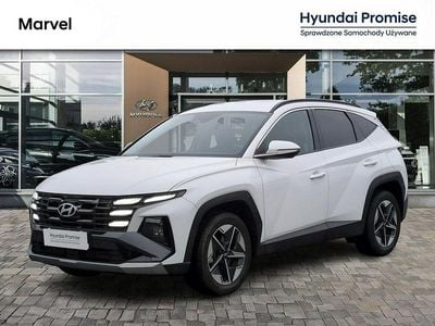 Biały Używany 2024 Hyundai Tucson SUV | 122 500 zł (Dość drogi)