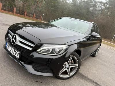 Używany Mercedes C220 170 KM (125 kW) 2016 Czarny Kombi