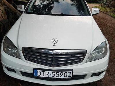 Używany Mercedes C200 2007 Biały Sedan/Limuzyna