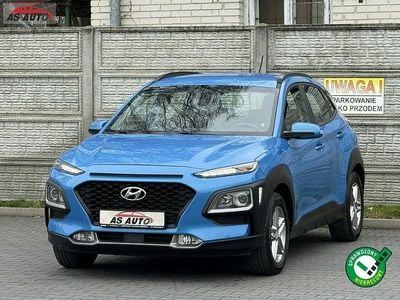 Niebieski Używany 2019 Hyundai Kona SUV | 53 900 zł (Uczciwa cena)