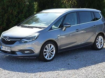 Szary (metalik) Używany 2018 Opel Zafira Minivan | 47 400 zł (Dość drogi)