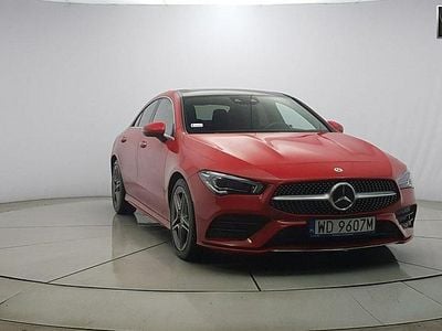 Czerwony Używany 2019 Mercedes CLA250 AMG line Sedan/Limuzyna | 129 850 zł