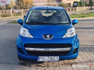 Niebieski Używany 2012 Peugeot 107 Hatchback | 11 500 zł