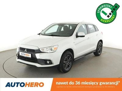 Biały Używany 2017 Mitsubishi ASX SUV | 50 500 zł (Uczciwa cena)
