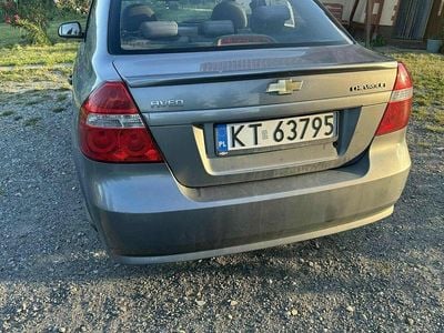 Srebrny Używany 2008 Chevrolet Aveo Sedan/Limuzyna | 8500 zł (Dość drogi)