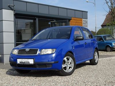 Niebieski Używany 2002 Skoda Fabia Hatchback | 6700 zł
