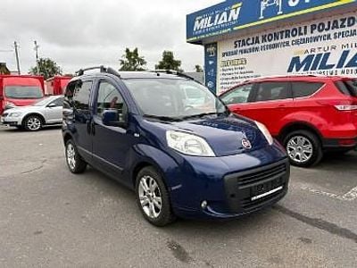 Niebieski Używany 2013 Fiat Qubo Trekking Minivan | 11 900 zł