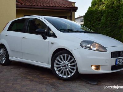 Biały Używany 2009 Fiat Grande Punto Sport Hatchback | 14 900 zł (Drogi)
