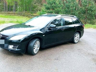 Czarny Używany 2009 Mazda 6 Kombi | 14 500 zł