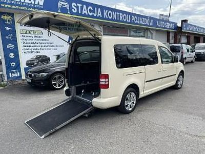 Kremowy Używany 2013 VW Caddy Minivan | 37 000 zł