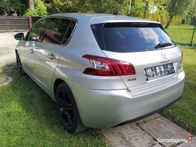 Srebrny Używany 2014 Peugeot 308 Hatchback | 35 900 zł