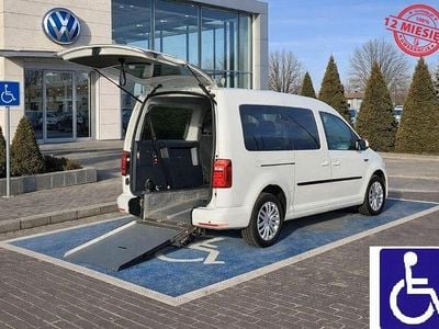 Biały Używany 2021 VW Caddy Maxi Minivan | 79 900 zł (Dość drogi)