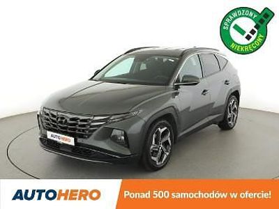 Szary Używany 2021 Hyundai Tucson SUV | 85 900 zł (Uczciwa cena)