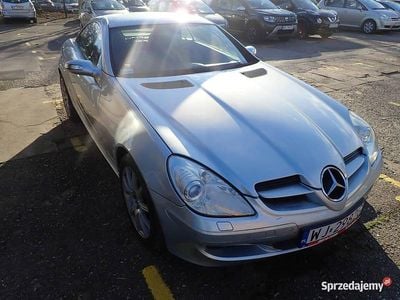 Używany Mercedes SLK280 2007 Srebrny Kabriolet