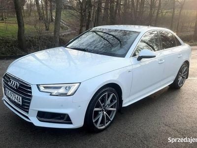 Używany Audi A4 S-Line 2017 Biały Sedan/Limuzyna