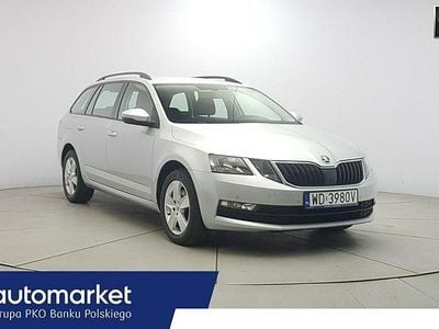 Srebrny Używany 2020 Skoda Octavia Kombi | 61 850 zł (Dobra cena)