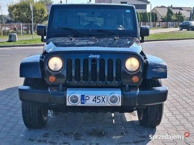 Używany Jeep Wrangler Unlimited Sahara 2008 Czarny SUV