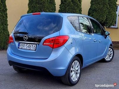 Niebieski Używany 2013 Opel Meriva Active Minivan | 23 900 zł (Dość drogi)