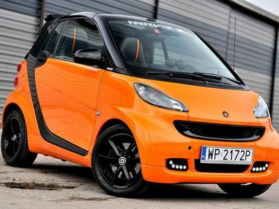 Pomarańczowy (metalik) Używany 2011 Smart ForTwo Cabrio Kabriolet | 17 900 zł