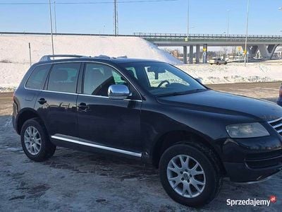 używany VW Touareg 2.5 TDI R5, Szyber, Manual, Hak 3.5T, Bez Pneumatyki