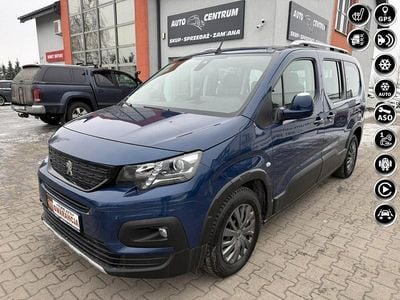 Niebieski ciemny Używany 2019 Peugeot Rifter Minivan | 59 800 zł (Drogi)