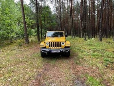 Używany Jeep Wrangler Sahara 2021 Żółty SUV