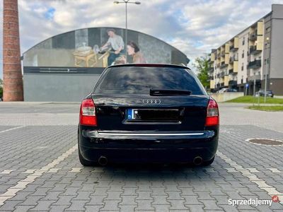 Czarny Używany 2003 Audi A4 Kombi | 10 500 zł